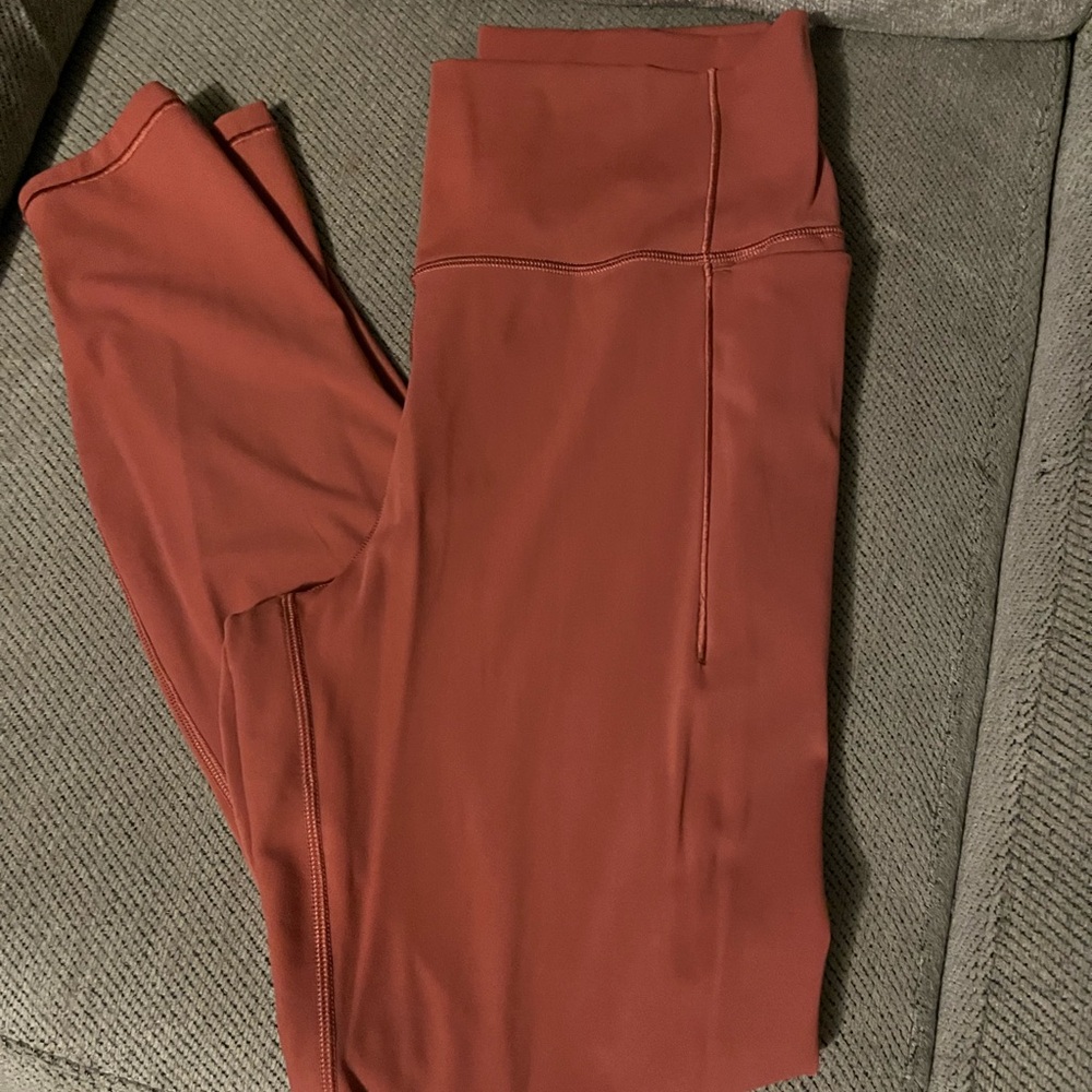 CALIA by Carrie Underwood Rust Leggings